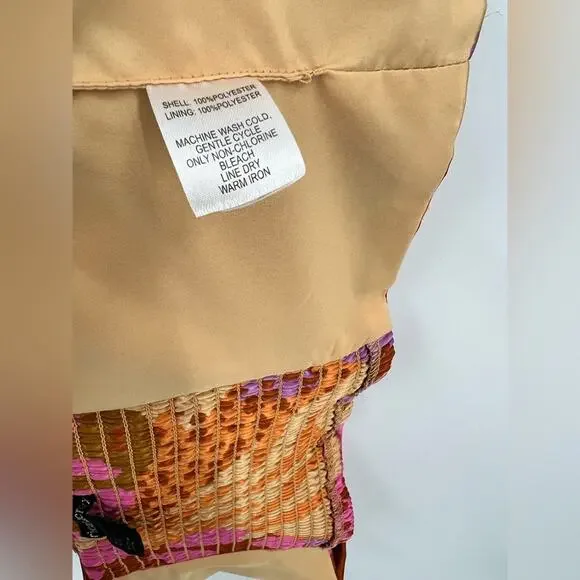 Christian Lacroix Crop Top Colorful Animal Print Art Ruched Back Y2K Size Large - Picture 10 of 13